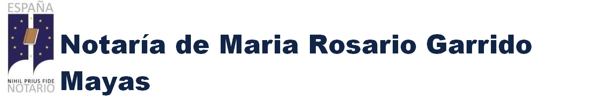Notaría de María Rosario Garrido Mayas en Briviesca