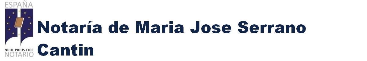 Notaría de María José Serrano Cantín en Vinaròs
