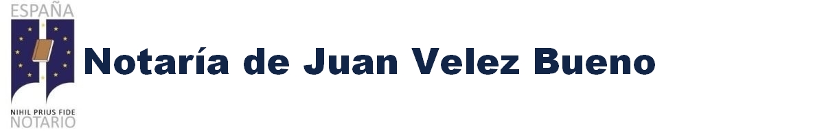 Notaría de Juan Vélez Bueno en Orihuela