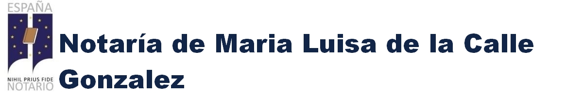 Notaría de María Luisa de la Calle González en Mejorada del Campo