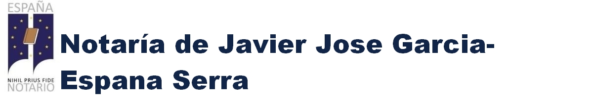 Notaría de Javier José García-España Serra en Cullera