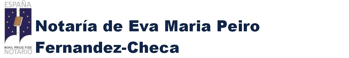 Notaría de Eva María Peiró Fernández-Checa en Alcàsser