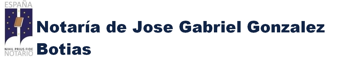 Notaría de José Gabriel González Botías en San Sebastián