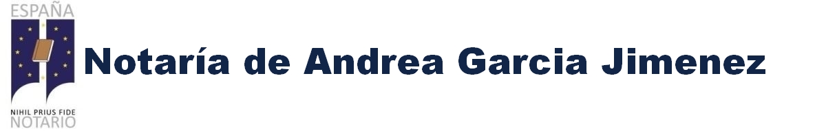 Notaría de Andrea García Jiménez en Andújar