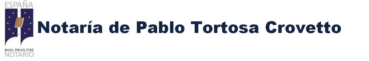 Notaría de Pablo Tortosa Crovetto en Archidona