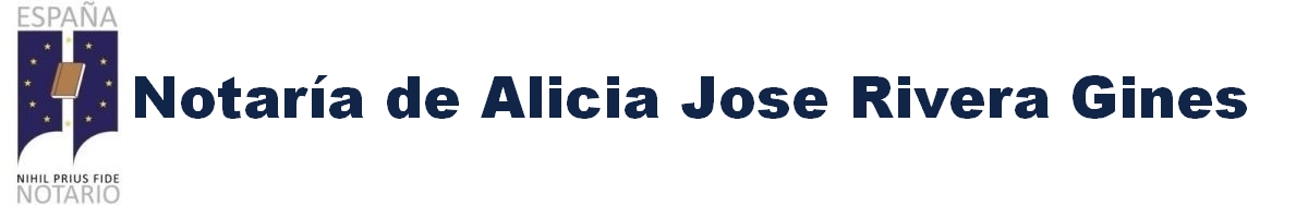 Notaría de Alicia José Rivera Ginés en Alcaudete