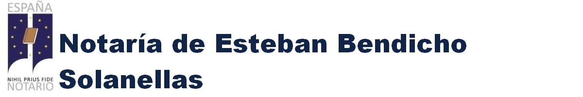 Notaría de Esteban Bendicho Solanellas en Vic