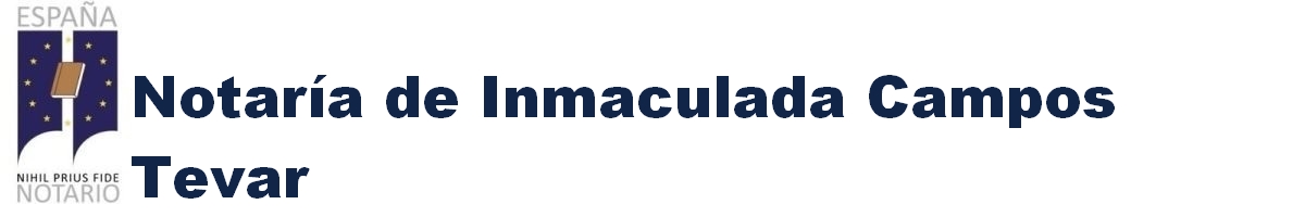 Notaría de Inmaculada Campos Tévar en Baza