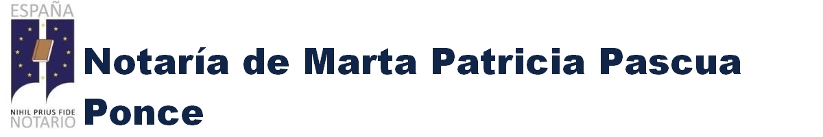 Notaría de Marta Patricia Pascua Ponce en Marbella