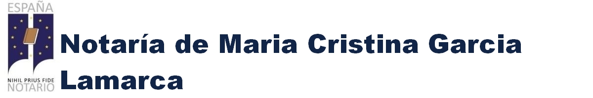 Notaría de María Cristina García Lamarca en Terrassa