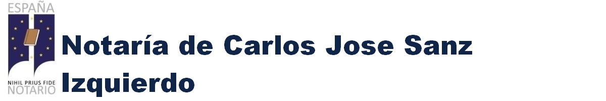 Notaría de Carlos José Sanz Izquierdo en Vilanova i la Geltrú