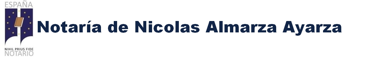 Notaría de Nicolás Almarza Ayarza en Bilbao