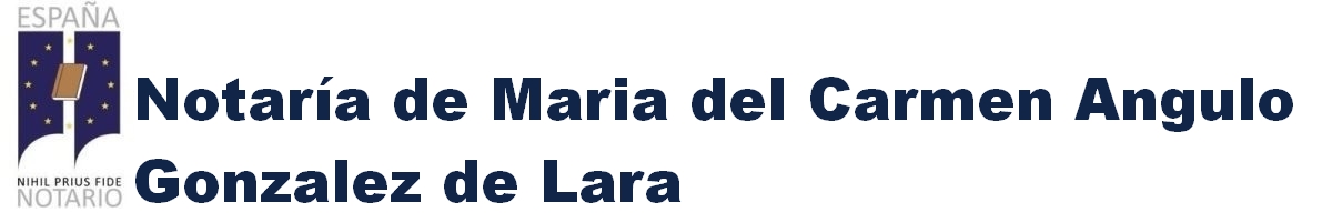 NotarÃ­a de MarÃ­a del Carmen Angulo GonzÃ¡lez de Lara en Ãrgiva