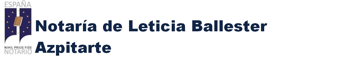 Notaría de Leticia Ballester Azpitarte en Torredembarra