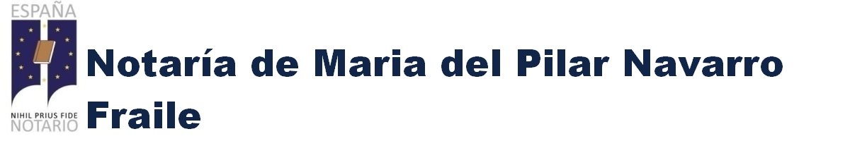 NotarÃ­a de MarÃ­a del Pilar Navarro Fraile en Sant Just Desvern
