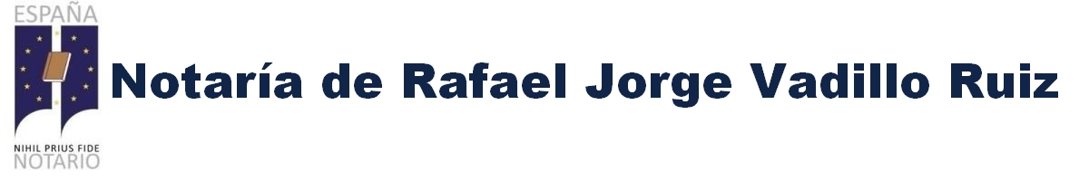 Notaría de Rafael Jorge Vadillo Ruiz en Sanlúcar de Barrameda