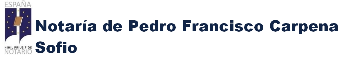 Notaría de Pedro Francisco Carpena Sofio en Tortosa
