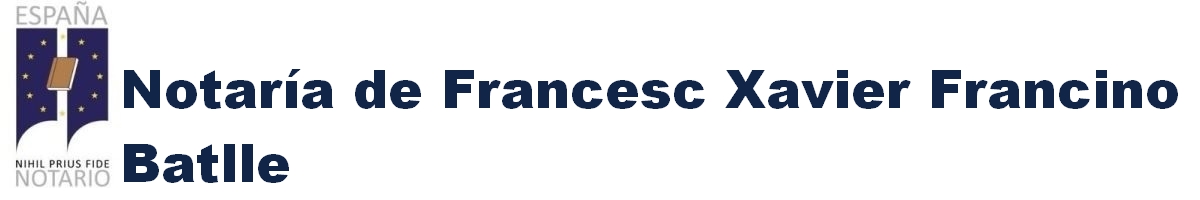 Notaría de Francesc Xavier Francino Batlle en Seu d'Urgell, La