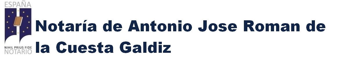Notaría de Antonio José Román de la Cuesta Galdiz en Mondragón