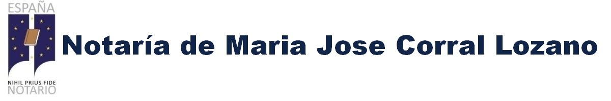 Notaría de María José Corral Lozano en Llerena