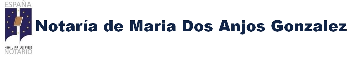 Notaría de María Dos Anjos González en Santa Coloma de Farners