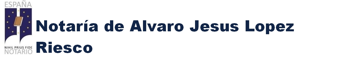 NotarÃ­a de Ãlvaro JesÃºs LÃ³pez Riesco en Cabra