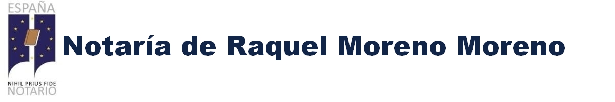Notaría de Raquel Moreno Moreno en Ubrique