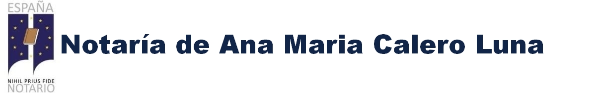 Notaría de Ana María Calero Luna en Campanario