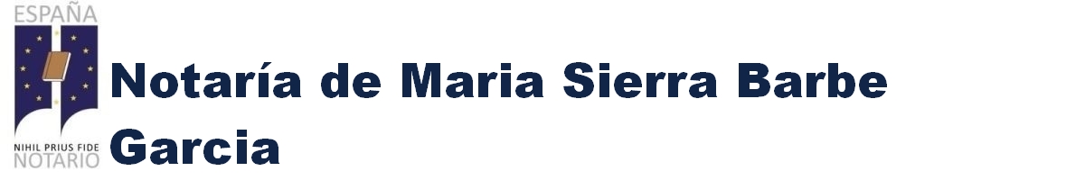 Notaría de María Sierra Barbe García en Vélez-Málaga
