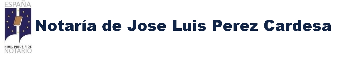 Notaría de José Luis Pérez Cardesa en Azuaga