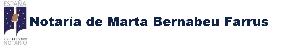 Notaría de Marta Bernabeu Farrus en Bisbal d'Empordà, La