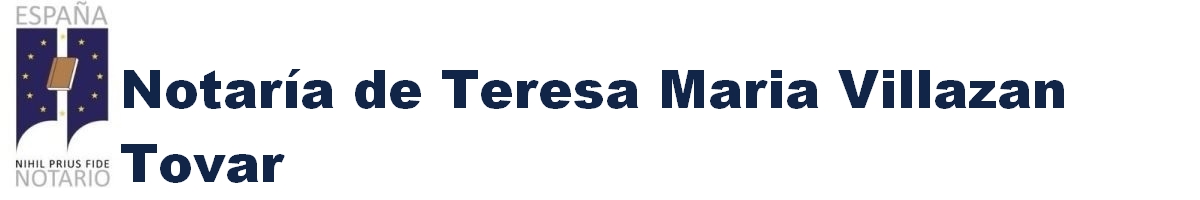 Notaría de Teresa María Villazán Tovar en Montgat