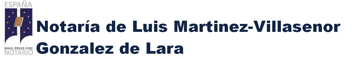 Notaría de Luis Martínez-Villaseñor González de Lara en Arcos de la Frontera