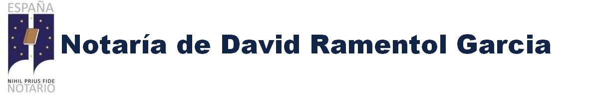 Notaría de David Ramentol García en Igualada
