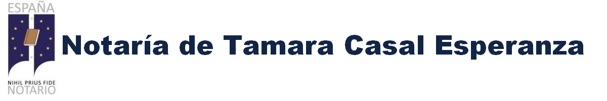 Notaría de Tamara Casal Esperanza en Marín