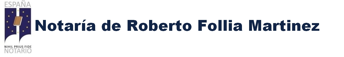 Notaría de Roberto Follía Martínez en Laredo