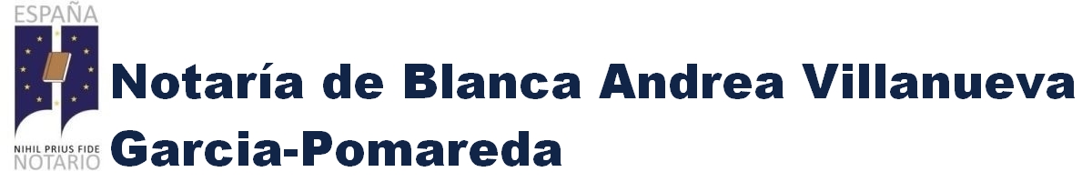 Notaría de Blanca Andrea Villanueva García-Pomareda en Coruña, A