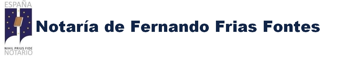 Notaría de Fernando Frías Fontes en Cedeira