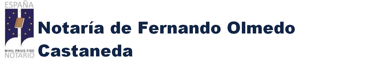 Notaría de Fernando Olmedo Castañeda en Vigo