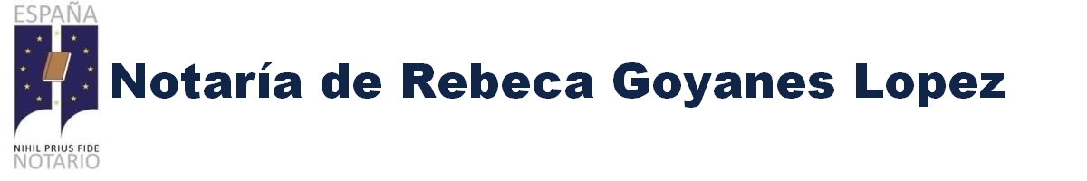 Notaría de Rebeca Goyanes López en Viveiro