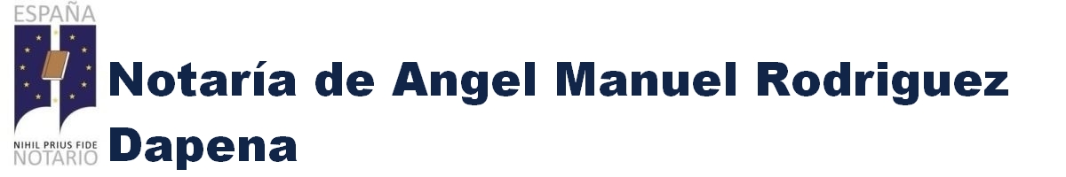 NotarÃ­a de Ãngel Manuel RodrÃ­guez Dapena en Celanova
