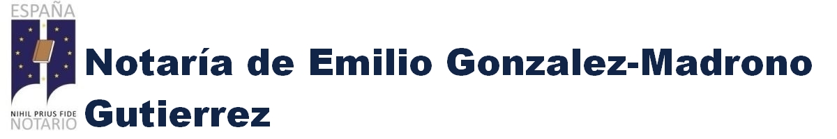 Notaría de Emilio González-Madroño Gutiérrez en Santander