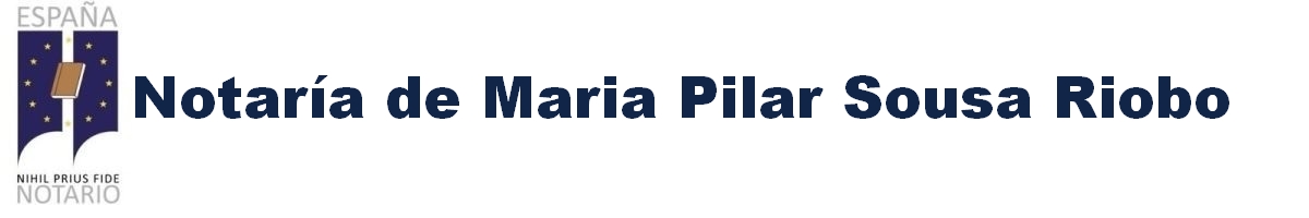 Notaría de María Pilar Sousa Riobó en Avilés