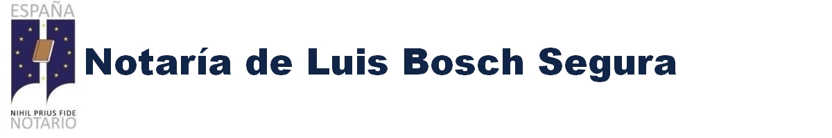Notaría de Luis Bosch Segura en Fene