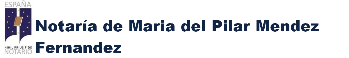 Notaría de María del Pilar Méndez Fernández en Potes