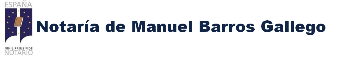 Notaría de Manuel Barros Gallego en Silleda