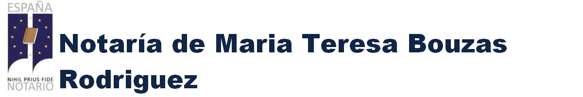 Notaría de María Teresa Bouzas Rodríguez en Lalín