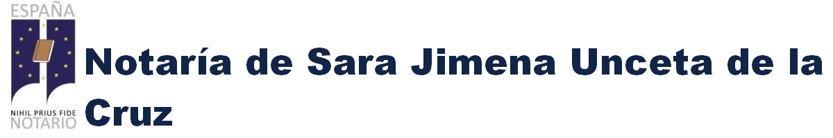 Notaría de Sara Jimena Unceta de la Cruz en Gijón