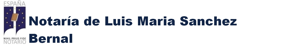 Notaría de Luis María Sánchez Bernal en Benidorm