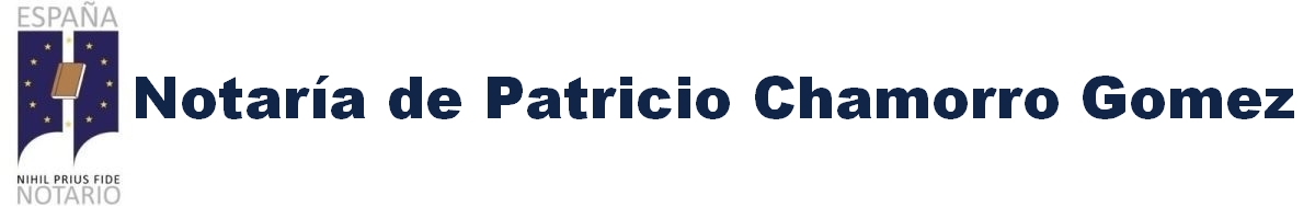 Notaría de Patricio Chamorro Gómez en Totana